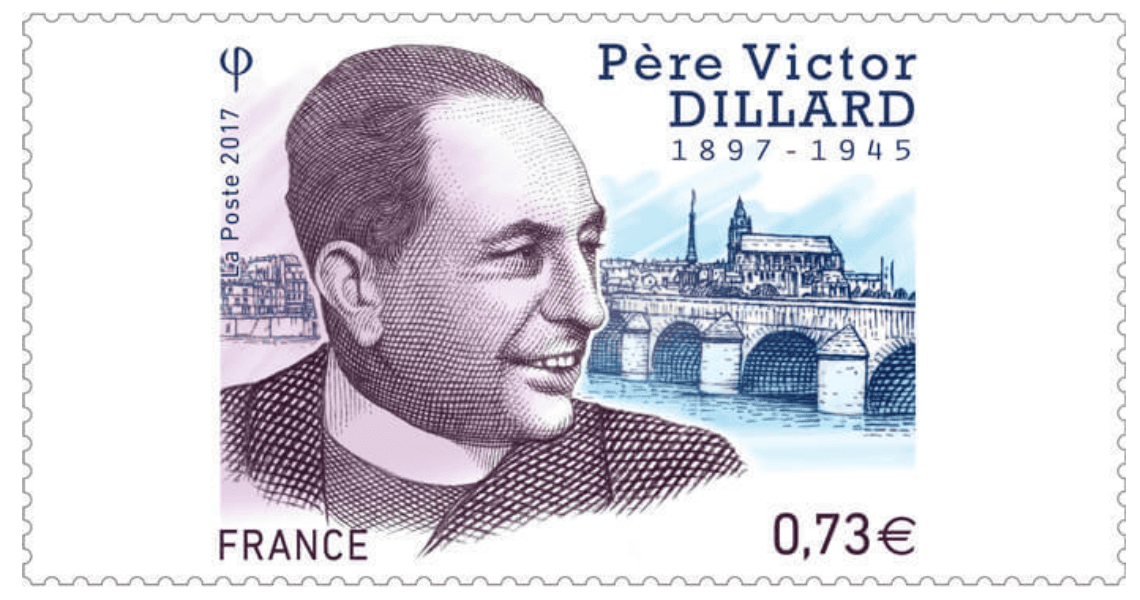 selo do beato jesuíta Victor Dillard