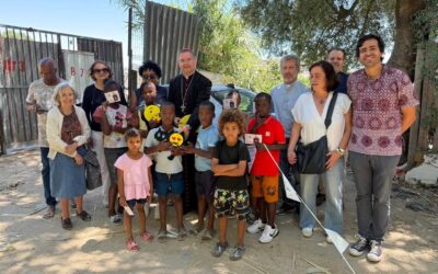 Bispo de Setúbal visita bairro da Penajóia, no Monte de Caparica, no âmbito da sua visita pastoral à Paróquia de S. Francisco Xavier